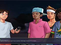 サマータイムサーガ無修正パート7で激しい巨乳アクション大きいおっぱい