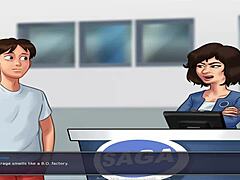 Intense Busty Action In Summer Time Saga Uncensored Part 7 With Big Tits