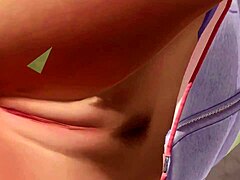 doa5 yukino gravure studio teasing big tits ass gym workout nude