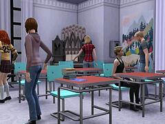 Hot Student Fucks Teacher in Detention