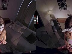 In the dark room vr, please be quiet as we explore the virtual reality experience together.