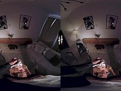 In the dark room vr, please be quiet as we explore the virtual reality experience together.