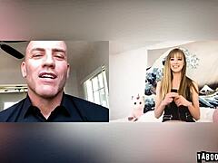 Haley Reed! Pleasuring Herself With Big Purple Dildo!