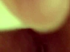 pussy gets fucked by dildo until squirting hard