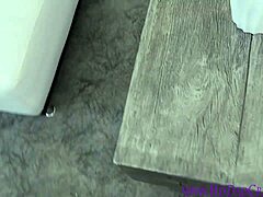 Blonde Teen Masters Riding a Massive Shaft