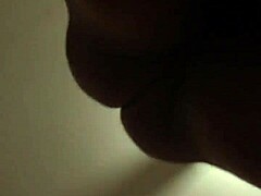 Wife Bent Over in Bedroom for Doggystyle with Big Ass