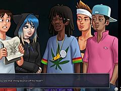 Hey, check out this sexy super hero in Summertime Saga 54!