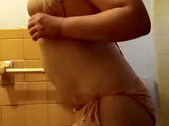 pink bikini pov with girlfriend in homemade video