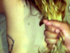 Blonde Slut Loves Riding Big Black Cock