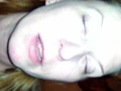 Mature amateur couple shares intimate homemade moment