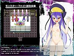 monster fight part 1 in anime style