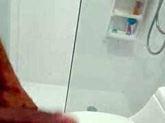 Intense female masturbation with powerful strokes