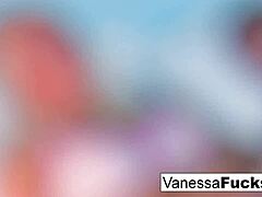 vanessa's dreaming about hot masturbation in a cage