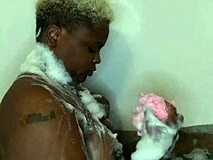 Ebony Wife, Masturbating In Bath Again?