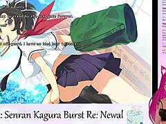 Vtuber Lewdneko Plays Senran Kagura Burst Part 1