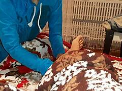 Feet Massage Turns into Pussy Massage - Lesbian Illusion Girls