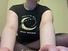 teen webcam play with dildo on natural boobs and tits
