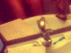 naughty young amateurs fuck in shower!