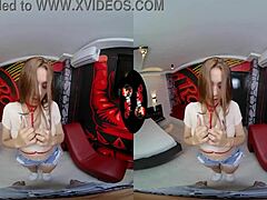 Is this pretty Latina in sexy lingerie ready for some POV sex?