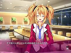 Watch this bukkake hentai game explode!