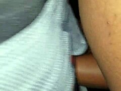 queenbean sucks kingslim's big ebony cock outdoor with juicy ass