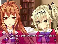 Watch this bukkake hentai game explode!