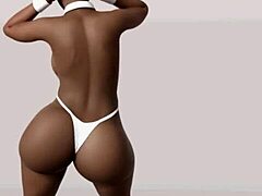 I love this huge booty black girl's shaking ass.