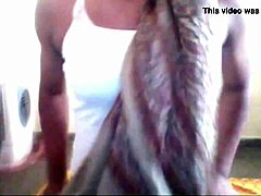 teen moans while masturbating her tits and pussy