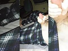 Watch this solo cumshot compilation unfold