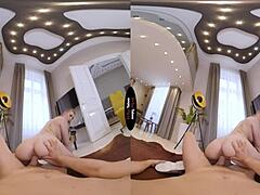 Stepbrother uses new toy on shaved pussy