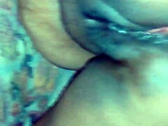 mature friend bent over in doggystyle position