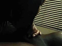 Nikee Daniel gives blowjob