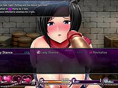 Hey, check out this hentai game where Karryn is in prison level 1, translated to Spanish.