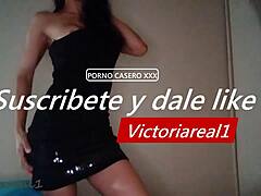 Hot wife in lingerie begs for fucking as clothes get ripped in steamy striptease.