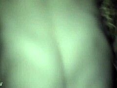 redhead gives sloppy blowjob with cum finish