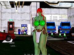 Nurse Kisses Monster In Hospital Game