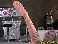 analized blonde skank sucks fat dick and gets assfucked with monster cock