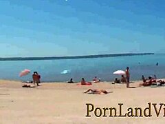 blonde teen enjoys sucking lollipop