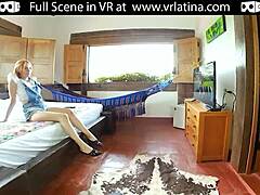 Exotic Redhead Latina Gets Fucked in VR