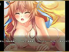 Erotic Anime Scene With Swimsuit Iron Horse