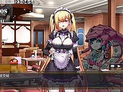 ai aino in machine girl training with big tits and ass