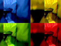 Ebony beauty twerks hard while fingering oiled shaved pussy