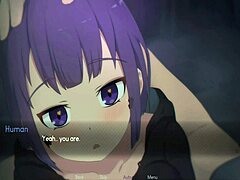 Vel returns as beautiful demonic girlfriend in rough hentai continuation.