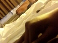 Young Ebony Thot's Huge Orgasm.
