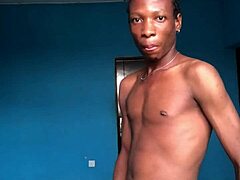 horny twink craving that massive ebony cock in homemade fun