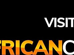 Massive Cock Producer Stuffs Ebony Babe in Wild Casting