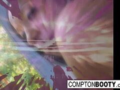 cherokee takes big black cock deep in pussy 😈