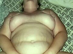 Sexy milf enjoys creamy creampie session with partner 😍