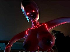 Hey, wanna play Halloween with the rift robot lady and her big tits?