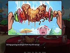 In My Pig Princess Hentai, episode 10, she uses naughty ice cream sucking techniques. 😈